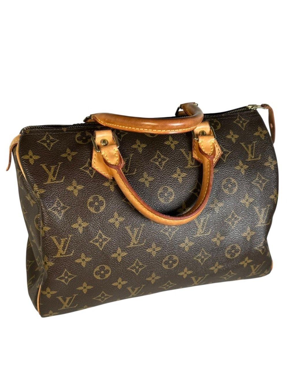 Louis Vuitton Speedy 30 Monogram  Brown Canvas Boston Top Handle Handbag 2018 - Picture 15 of 15